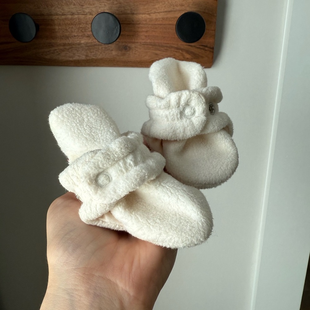 Zutano Fleece Baby Sock Booties